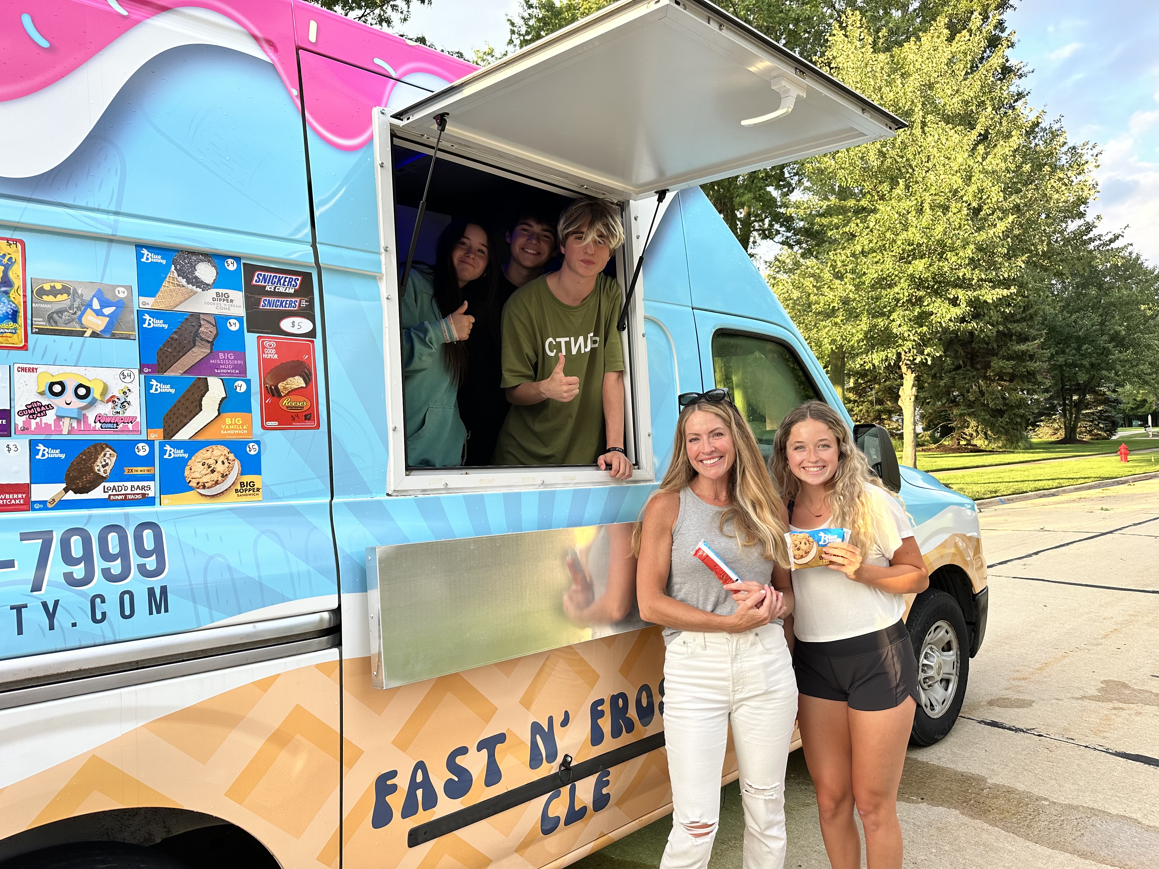 Fast N' Frosty CLE at a community event