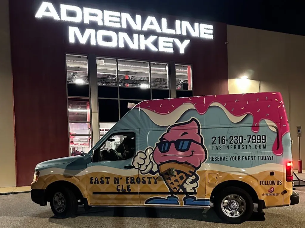 Fast N' Frosty CLE out on the road